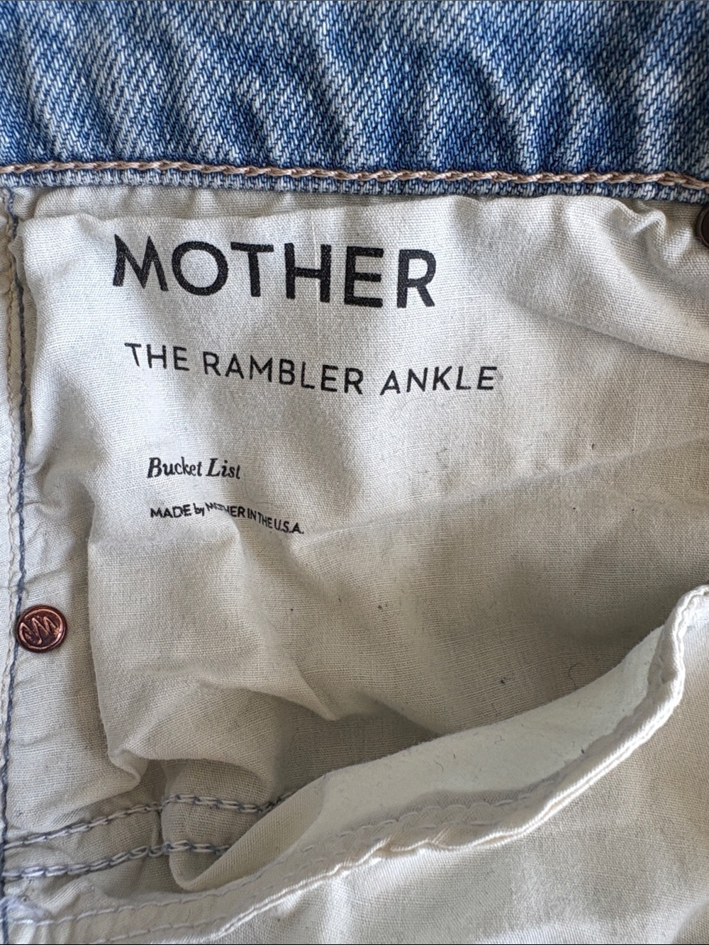 MOTHER Rambler Ankle jeans - Picture 9 of 11